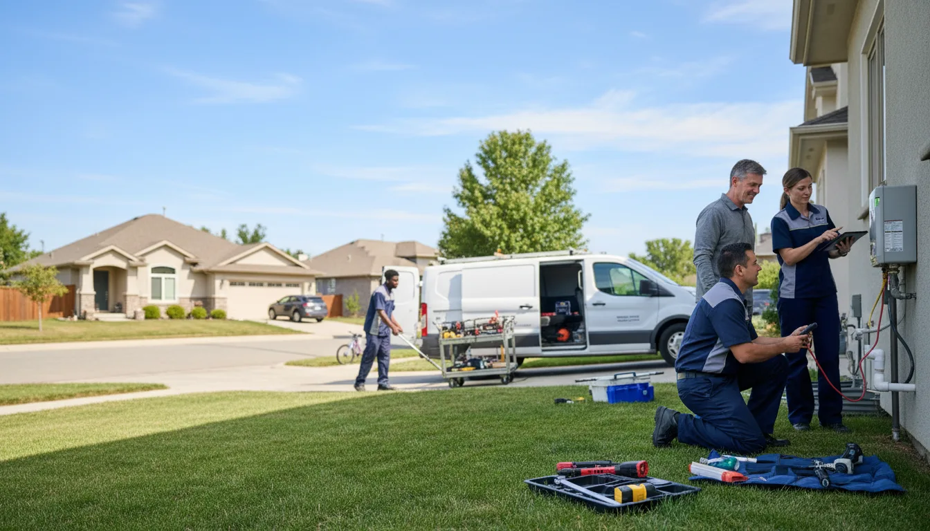 Tankless water heater service in Cassel, CA